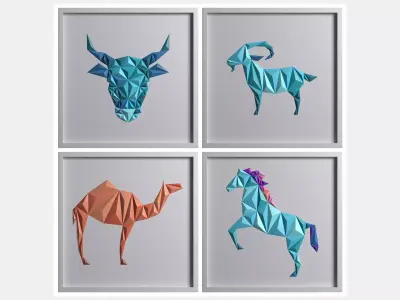 Paper ArtWork 18 3D model