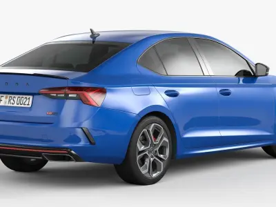 Skoda Octavia RS 2020 3D model