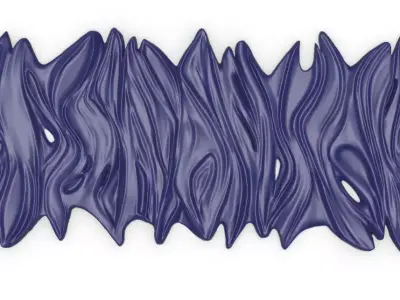 Serenity in Motion 3D model