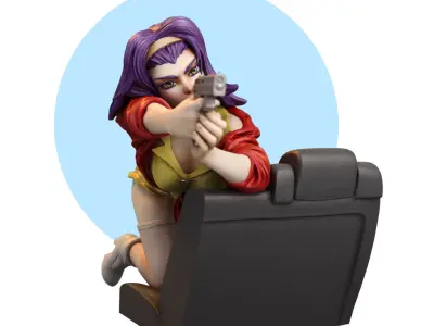 Faye Valentine - 3D printing 3D print model