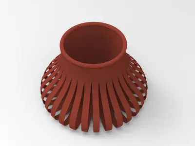 Alta Vase Low-poly 3D model
