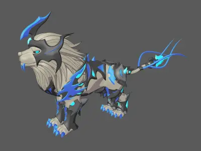 Lelion Warrior 3D model