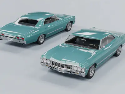 Chevrolet Impala 1967 3D model