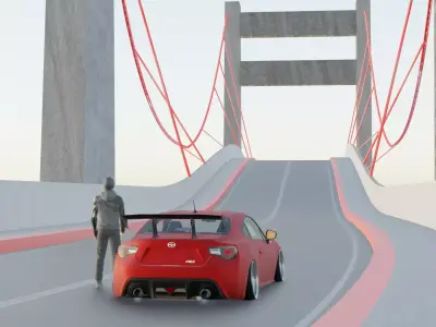 StreetPack v1  Low-poly 3D model