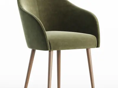 Lili Dining Chair 3D model