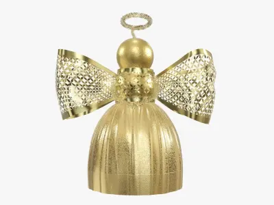 Christmas angel decoration 3D model