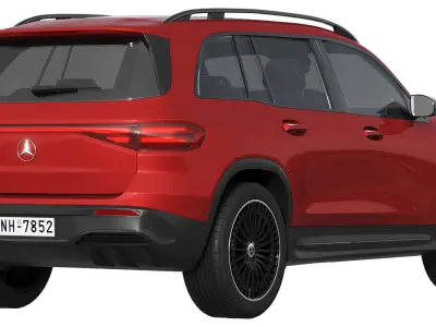 Mercedes-Benz EQB 2024 3D model