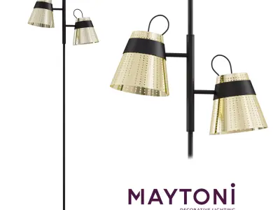 Floor lamp Trento MOD614FL-02BS Maytoni Modern Free 3D model