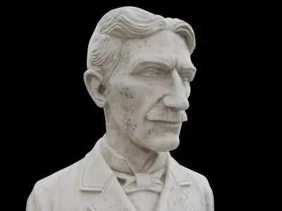 Nikola Tesla 3D model