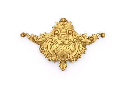 Classic decor ornament 89 3D model