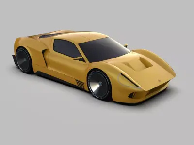 CeGo Cacique Tayrona Concept 3D model