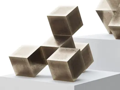 Abstract sculpture by Stephan Siebers 3D model