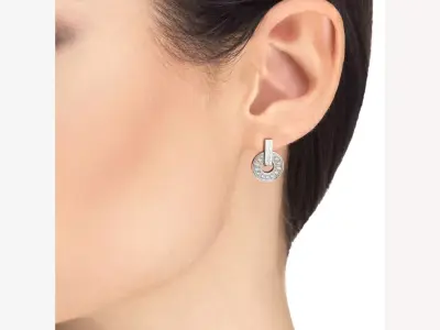 BULGARI - BVLGARI BVLGARI - EARRINGS 3D print model