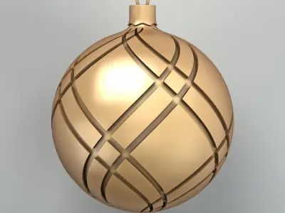 Christmas Balls collection 02 3D model