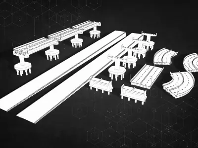 Overpass Modular Pack 3D model