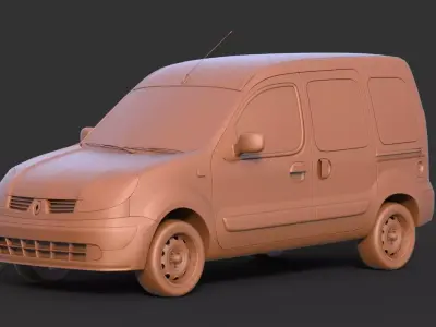 Renault Kangoo 2006 3D print model