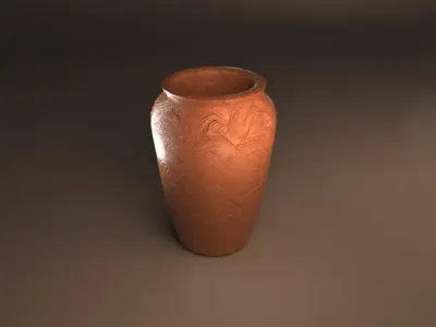 Mud Vase  3D model
