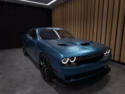 dodge challenger 2015 3D model