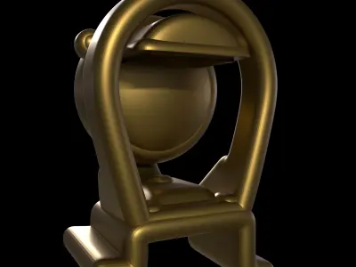 Jeep Kaiser Hood Light 3D print model