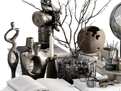 Decorative set 69 3D model