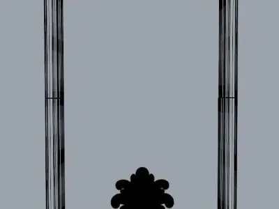 decorative ornamental model 2 3D model
