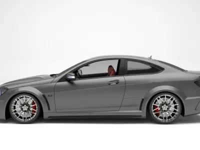 AMG C63 Coupe 3D model