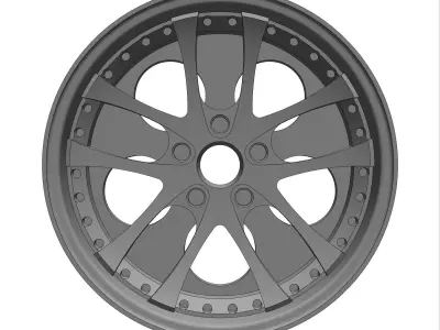 Weds Kranze LXZ 164 RIMS FOR HOTWHEELS 3D print model 3D print model