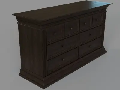 Classic Dresser 3D model