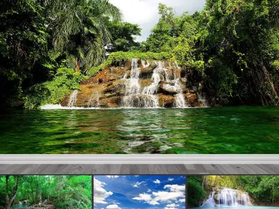Photo Wallpaper No 9 Low-poly 3D model