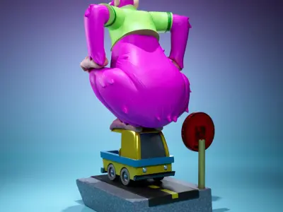 The Great Grape Ape 3D print model