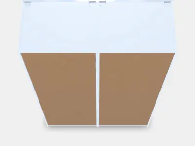 PAX - HASVIK Wardrobe combination 2 3D model