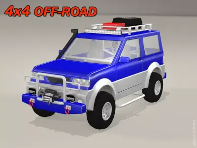 4x4 Off-road 3D model