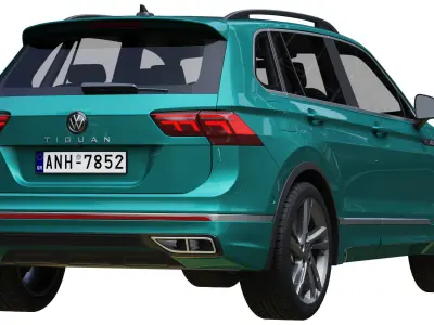Volkswagen Tiguan 2021 3D model