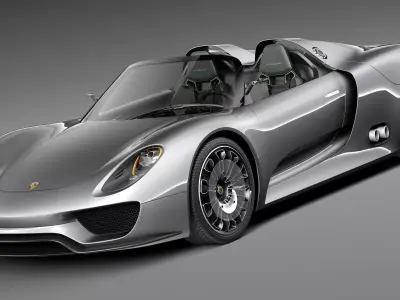 Porsche 918 Spyder 2012 3D model