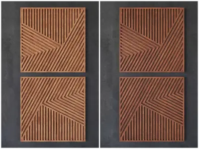 Wall Art Design 03 3D model