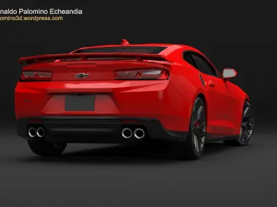 Chevrolet Camaro ZL1 2017 3D model