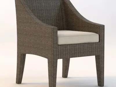 La Jolla Armchair 3D model