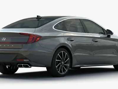 Hyundai Sonata 2020 3D model