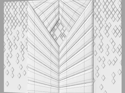 Headboard 042 3D model