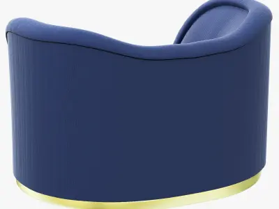 Brabbu Dakota Single Sofa 3D model