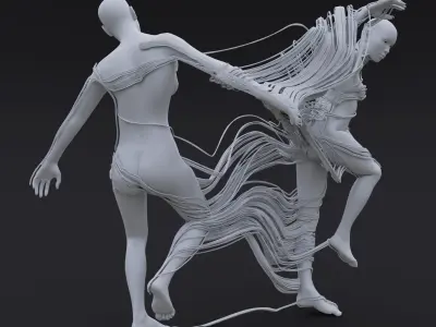 Linked Bodies 3D model