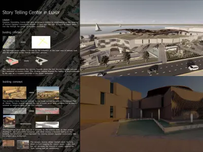 Revit Pharonic Exhibition 3D model