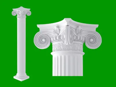 Empire Column 3D model