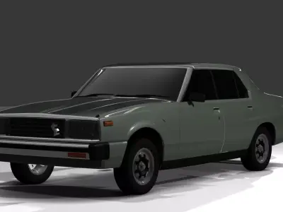 Nissan Skyline C210 GT 1979 3D model