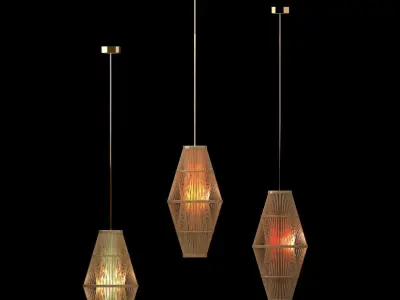 Chinese lantern 3D model