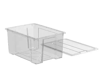 Samla Box Ikea Clear 3D model