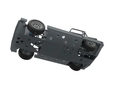 New Zealand Superstock car Base Version 3 Scale 1 to 25 3D print model