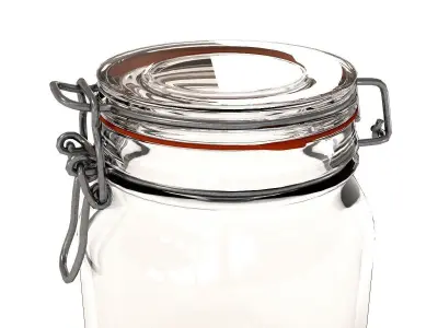 Glass Jar - big 3D model