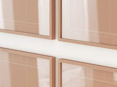 Gallery Wall 100 3D model