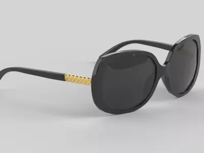 Ninewest Eyewear Glasses Low-poly 3D model